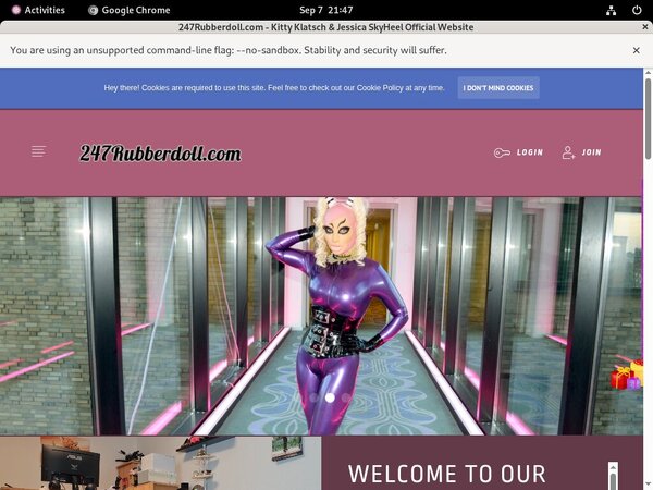 247rubberdoll.com Free Login