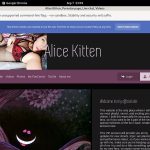 Alice Kitten Clip Cash
