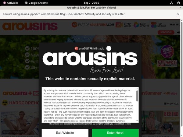 Arousins Redtube