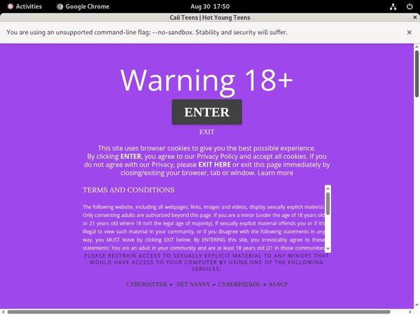 Caliteens.com Discount Porno