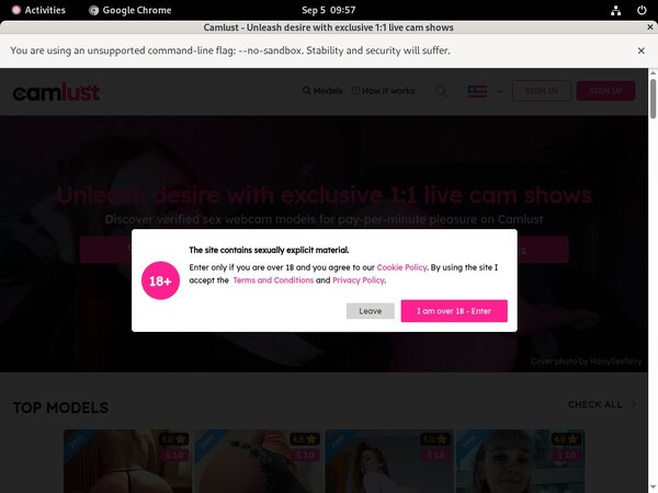 Camlust.com Member Discount