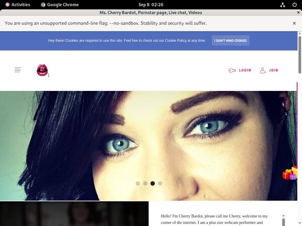 Cherrybardot.com Discount Username