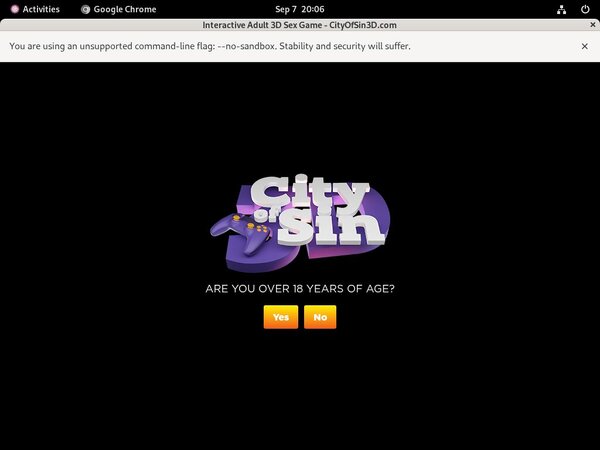 Cityofsin3d.com Id