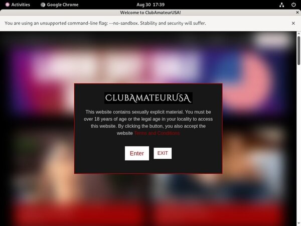 Club Amateur USA Trial Promo