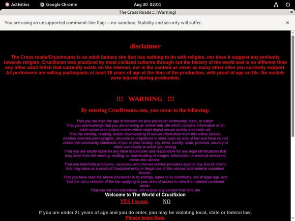 Cruxdreams.com User And Password
