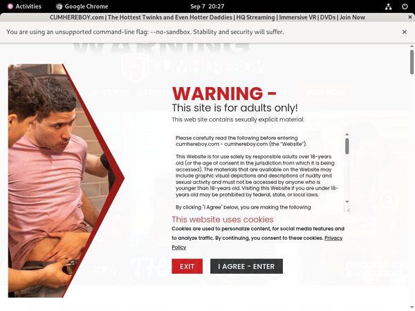 Cumhereboy.com Pay Pal Account