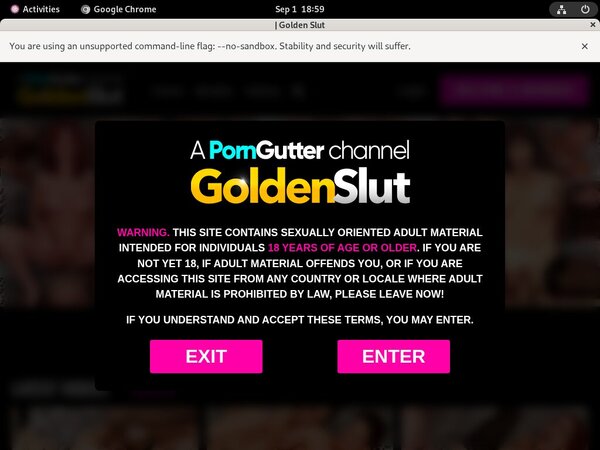 Discount Golden Slut Sale