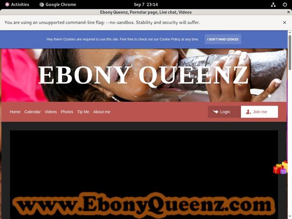 EbonyQueenz Discount Signup