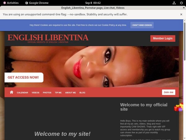 English_Libentina Limited Sale