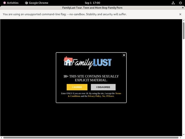 Familylust.com Membership Trials