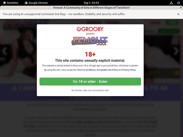 Femout XXX Order Page