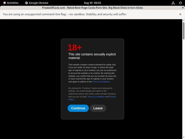 Freaksofcock.com Username Password