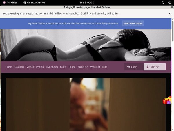 Free Account On Anisyia.xxx