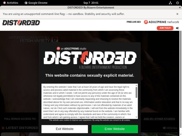 Free Distorded Login