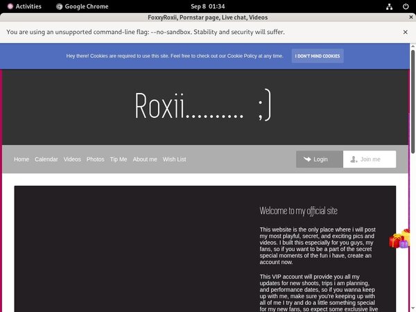 Free Foxxyroxii.modelcentro.com Login Accounts