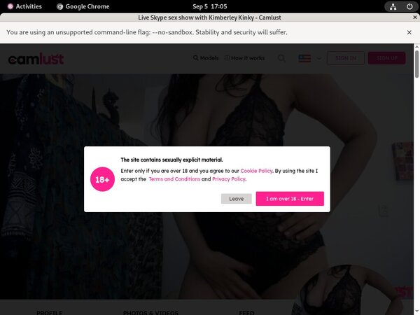 Free Kimberley Kinky Trial Membership