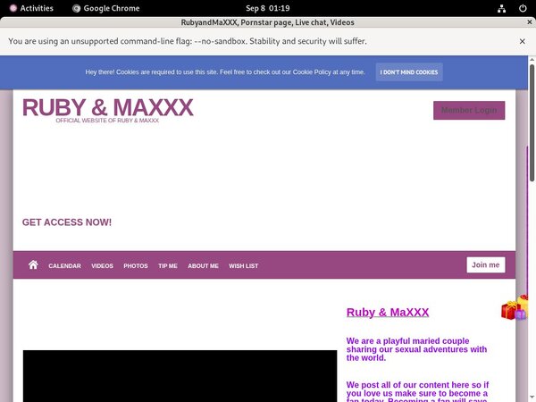 Free RubyandMaXXX Codes