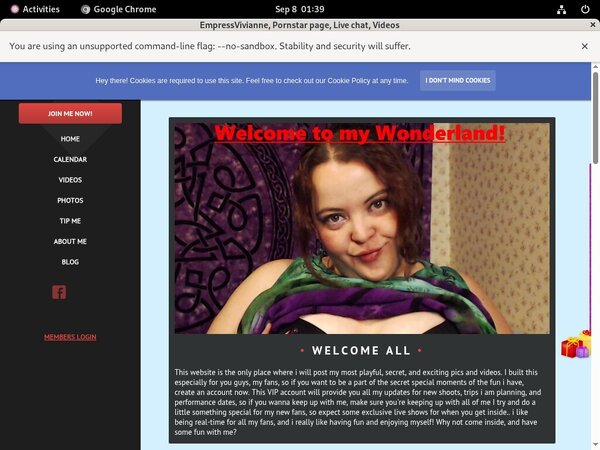 Free Trial Empressvivianne.modelcentro.com Login