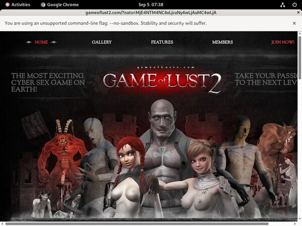 Gameoflust2 Stolen Password