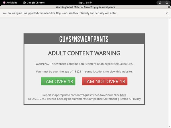 Guysinsweatpants.com Coupon Code