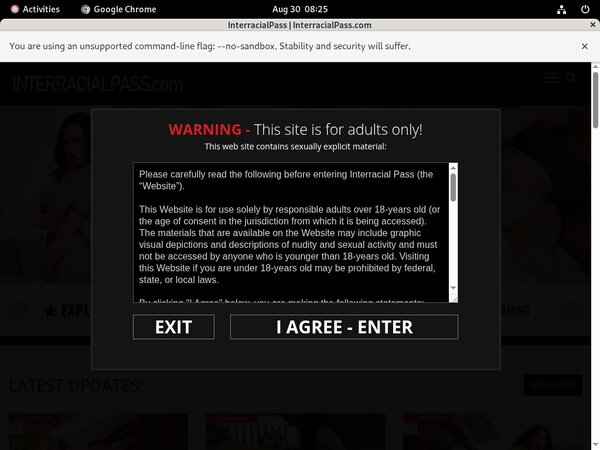 Interracialpass Bondage