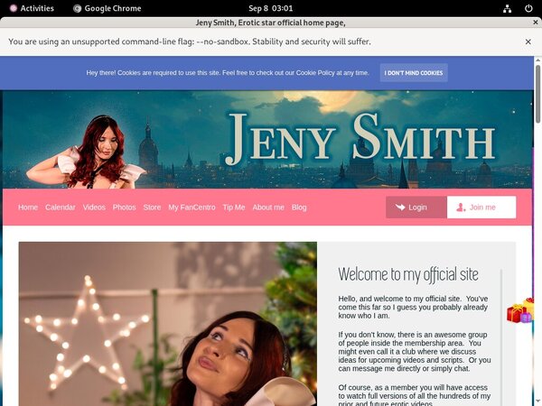 Jeny Smith Member Login Free