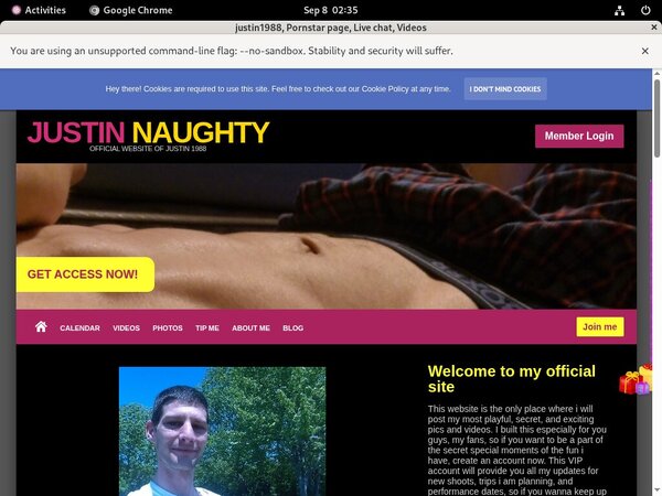 Justin1988.modelcentro.com With European Credit Card