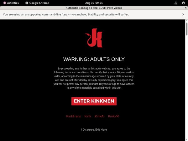 Kinkmen.com Subscription Deal