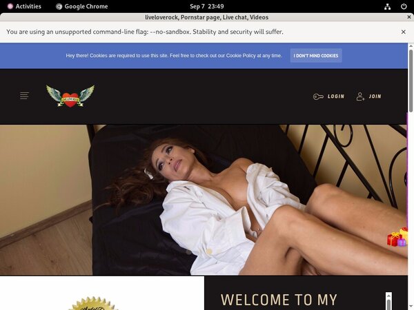 Liveloverock Password Info