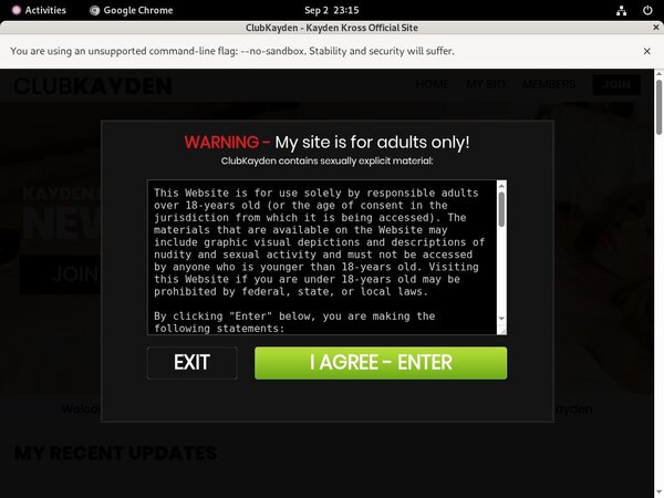 Logins For Club Kayden