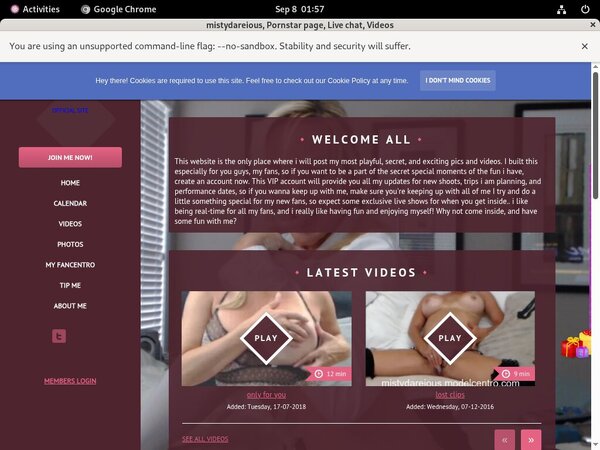 Logins For Mistydareious Free