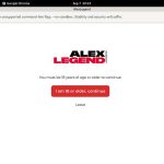 Membership Trial Alexlegend.com