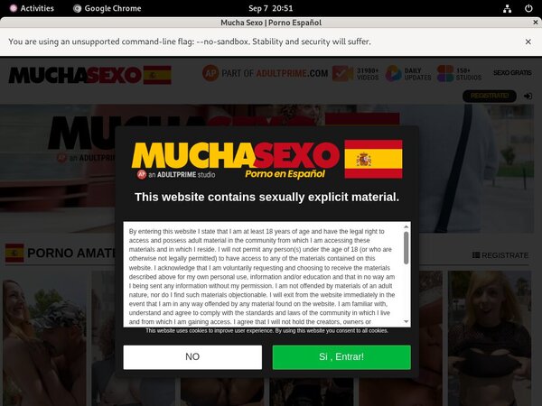 Mucho Sexo Trial For Free