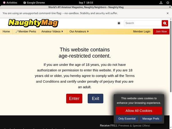 Naughty Mag Network Discount