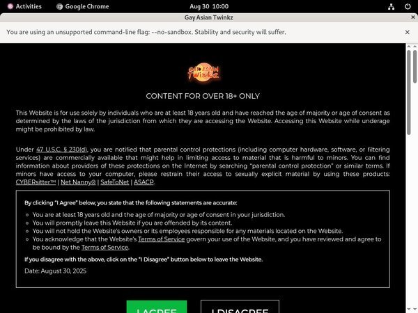 New Gayasiantwinkz.com Discount Offer