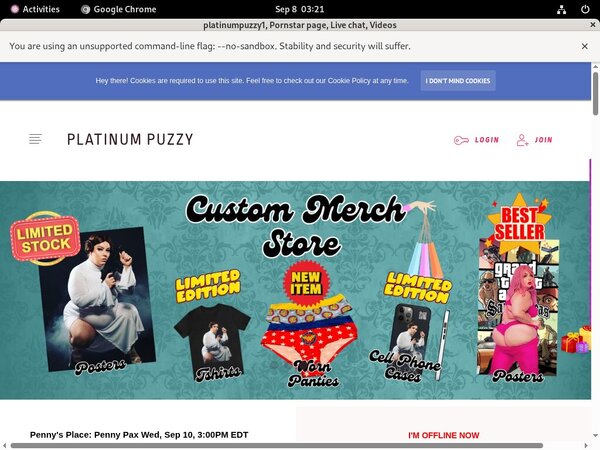 Platinumpuzzy1 Clips For Sale