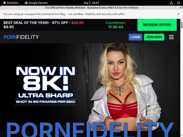 Pornfidelity Discount Membership Deal
