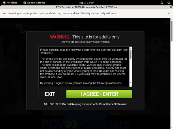 Povpornstars Account New