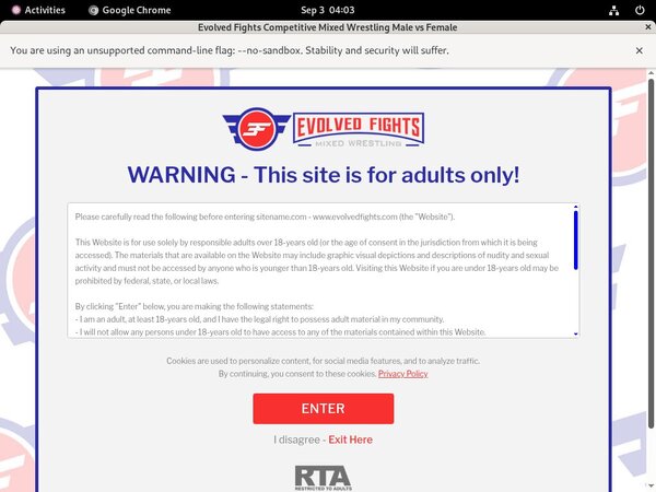 Promo Code Evolved Fights