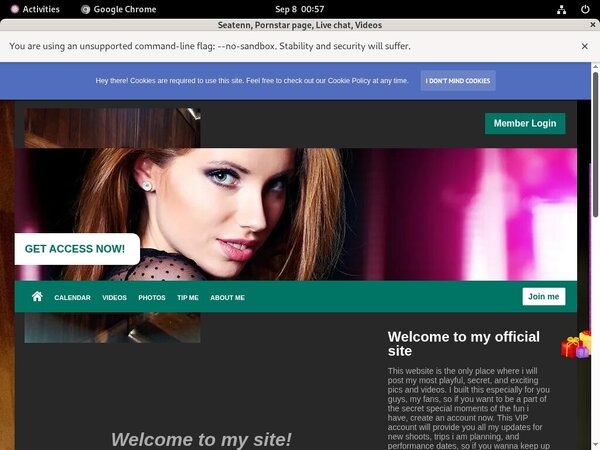 Seatenn.modelcentro.com Signup Form