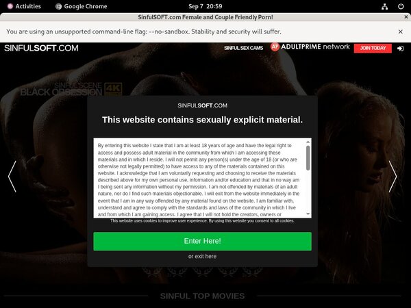 Sinful Soft Porn Account