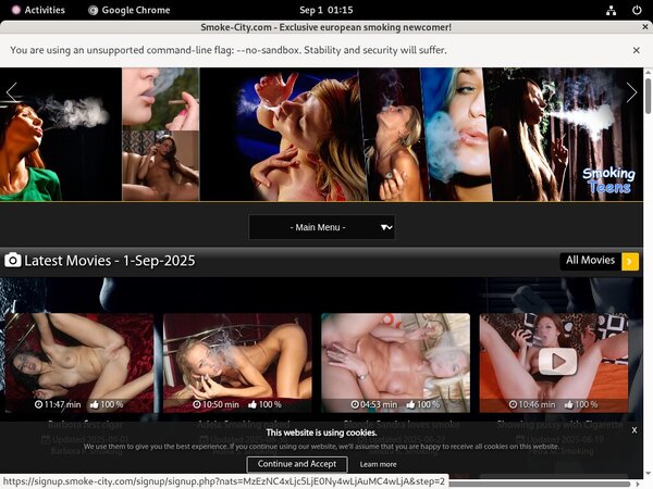 Smoke City Active Accounts