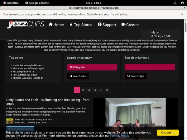 Toiletslaveanddommes Membership Discounts
