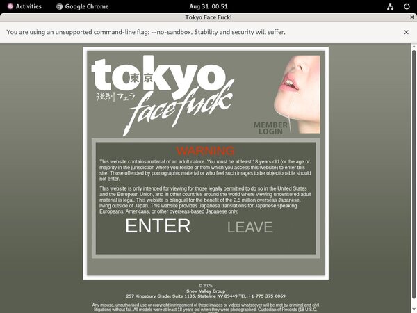 Tokyofacefuck.com Toilet
