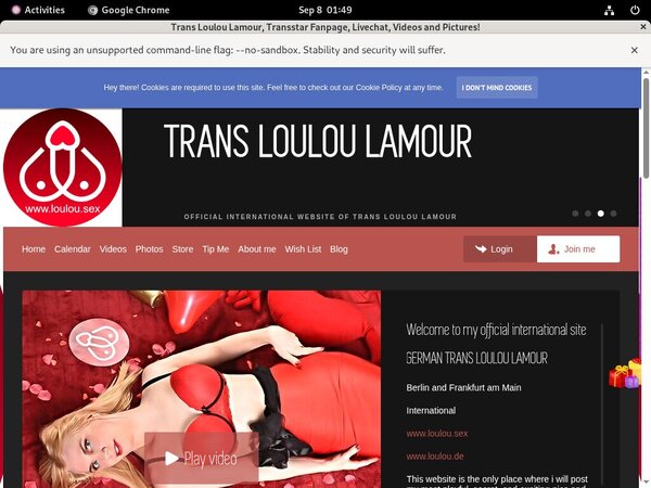 Trans Loulou Lamour Parola D'ordine