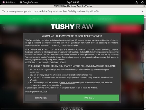 Tushy Raw Sex Tape