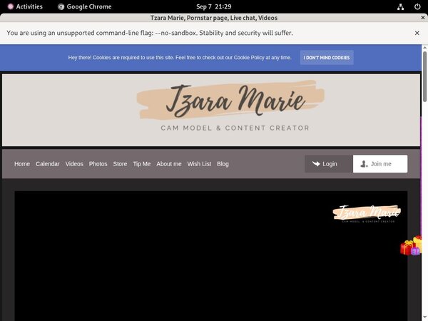 Tzara Marie Password Site