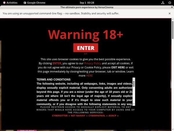 Valid Verso Cinema Passwords