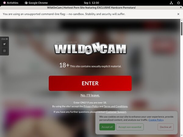 Wild On Cam Account Premium