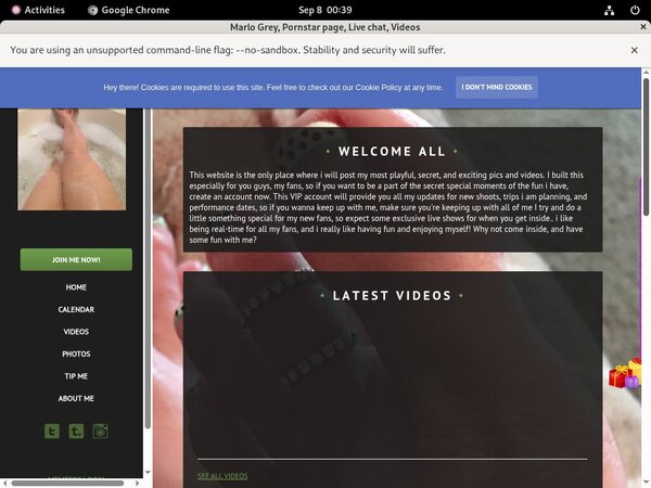 Marlogrey.modelcentro.com Join Link